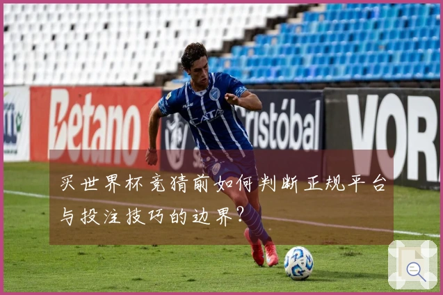买世界杯竞猜前如何判断正规平台与投注技巧的边界？