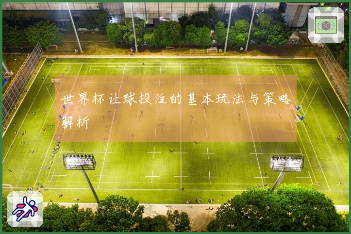 世界杯让球投注的基本玩法与策略解析