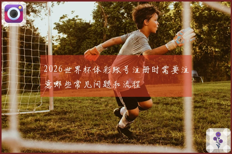 2026世界杯体彩账号注册时需要注意哪些常见问题和流程